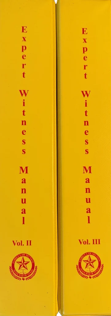 Expert Witness Manual